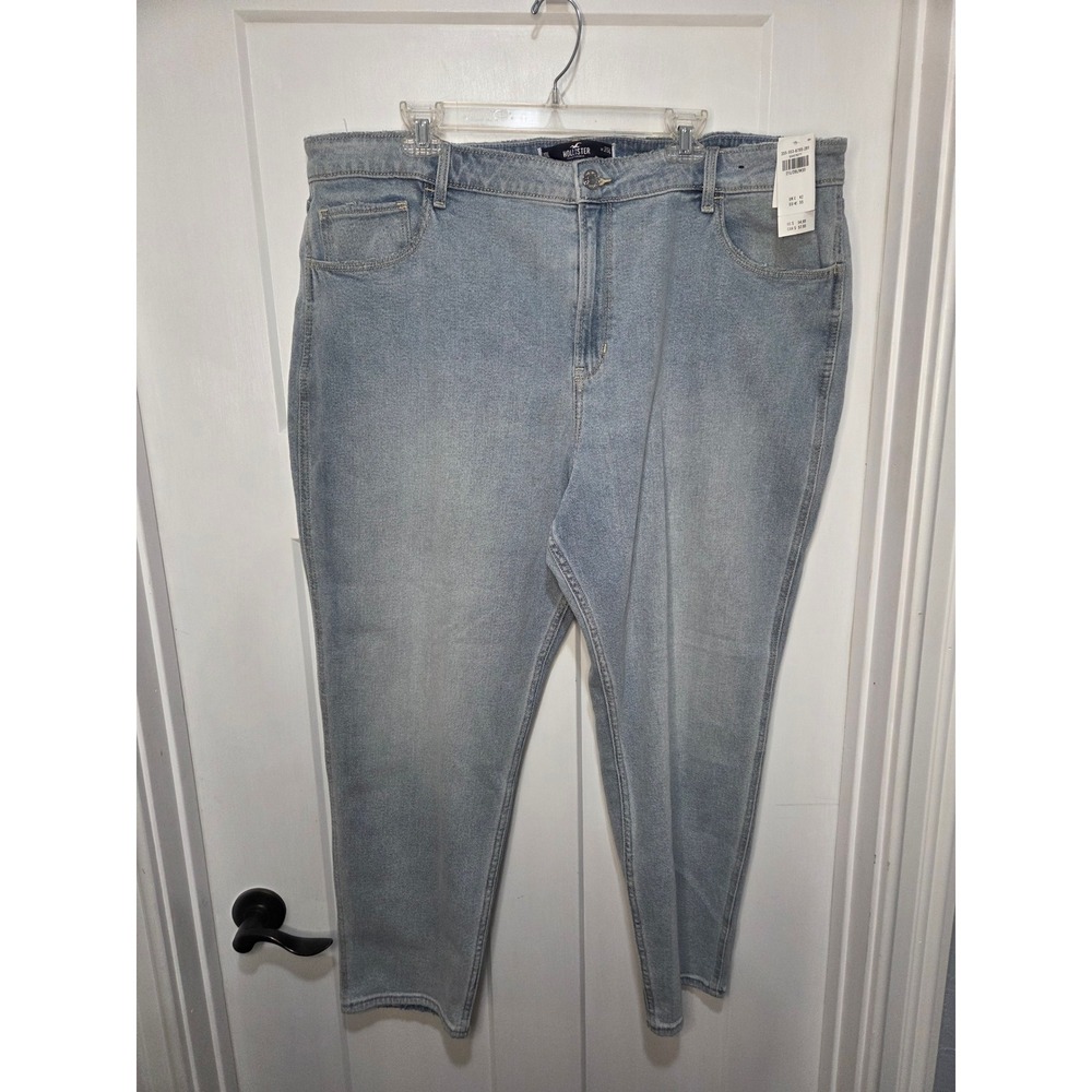 Hollister High-Rise Light Wash Blue Jeans